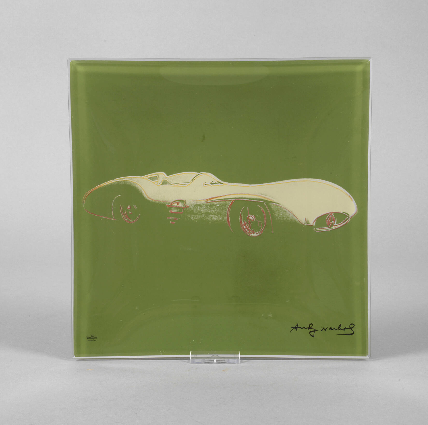 Designschale Andy Warhol Silberpfeil