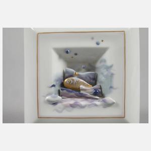 Meissen kleines Reliefbild "Wasser"
