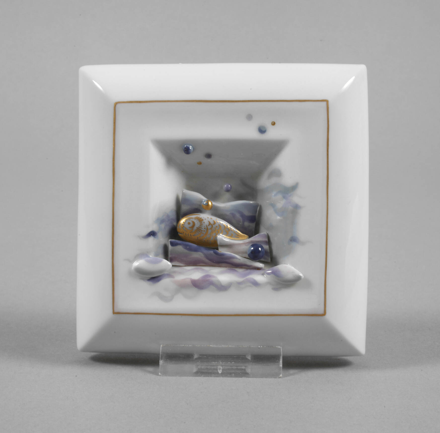 Meissen kleines Reliefbild "Wasser"