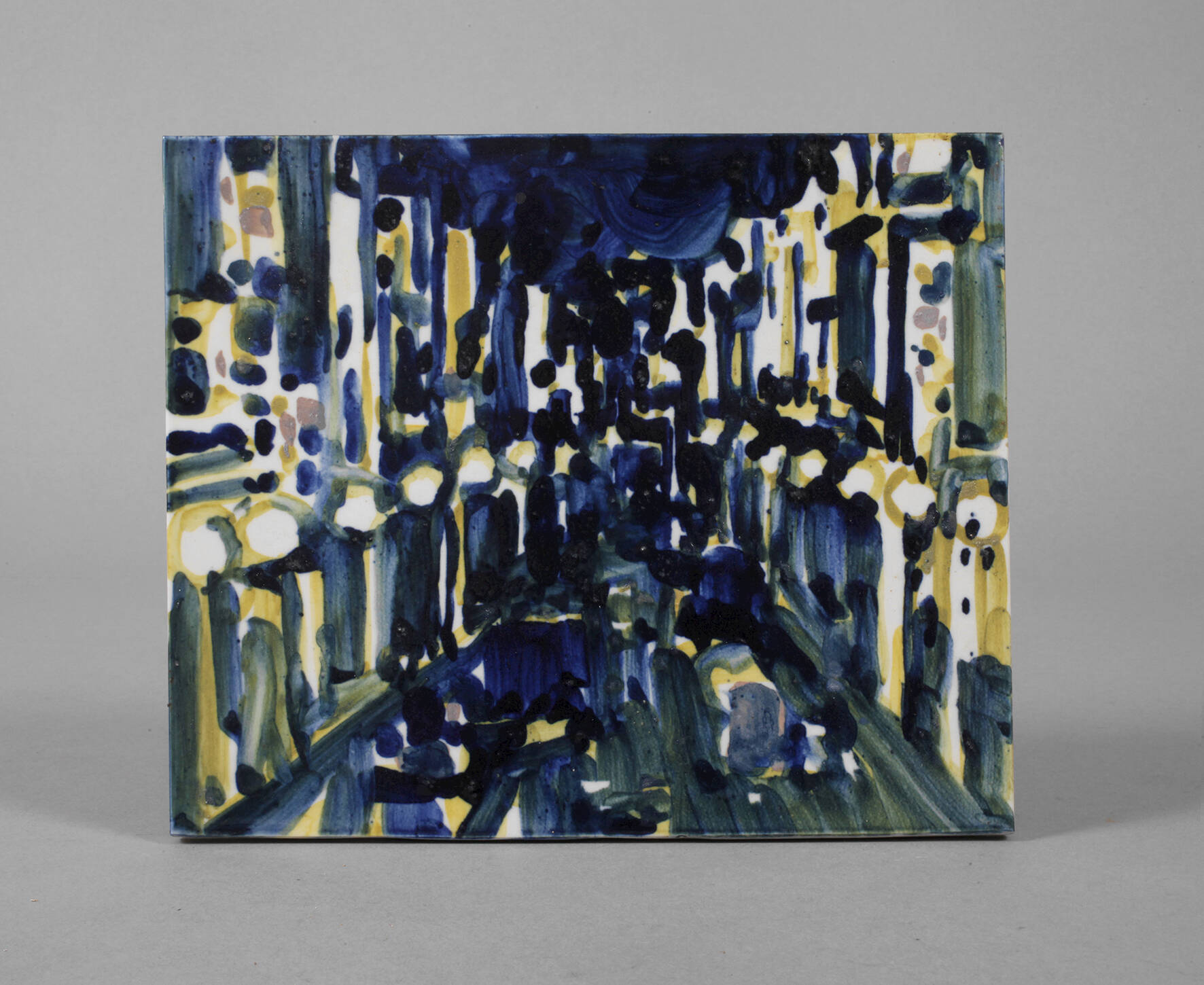 Bildplatte "Nächtliche Straße"