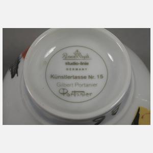 Rosenthal Konvolut Künstler-Sammeltassen