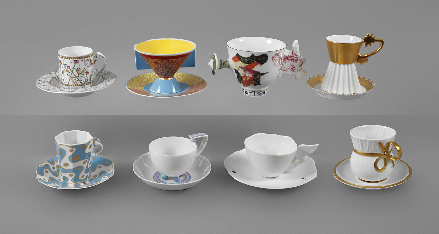 Rosenthal Konvolut Künstler-Sammeltassen