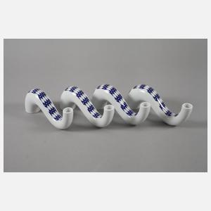 Rosenthal vier Kerzenhalter "Wave"