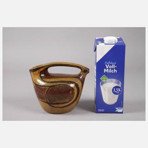 Studiokeramik Kanne in Vogelform