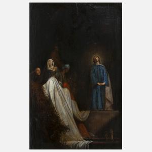 Jan Lievens oder Nachfolge, Auferweckung des Lazarus