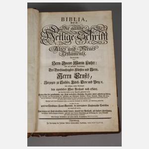 Kurfürstenbibel in prächtigem Einband
