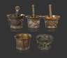 Konvolut historische Mörser