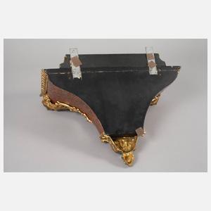 Prächtige Boulle-Konsoluhr