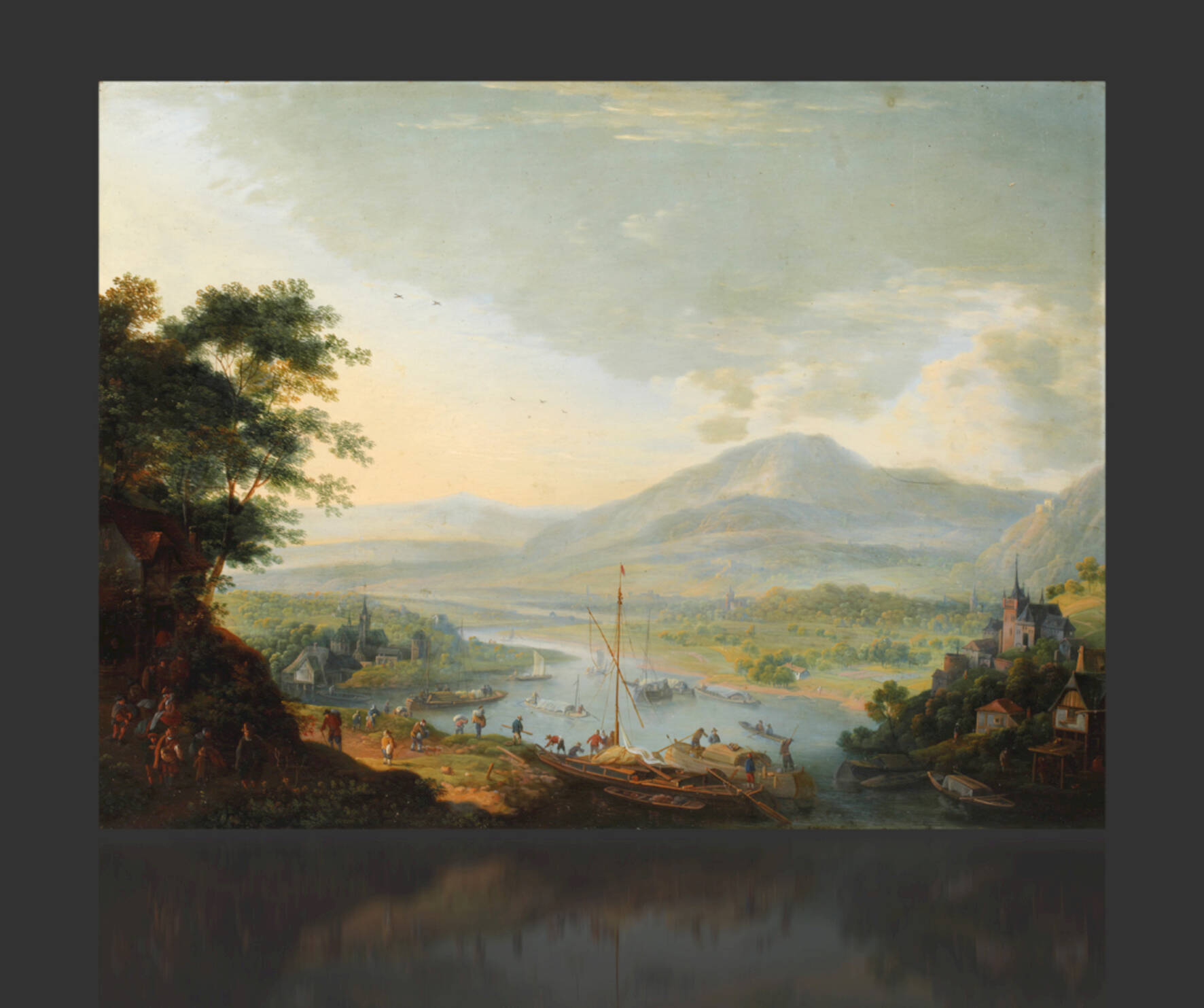 Robert Griffier, Flusslandschaft