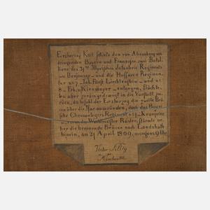 Victor Georg von Sillig, Schlacht bei Landshut 1809