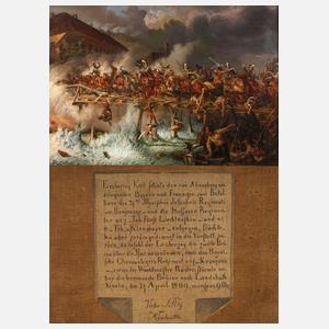 Victor Georg von Sillig, Schlacht bei Landshut 1809