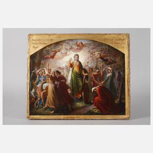 Prof. Carl Christian Vogel von Vogelstein, Divina Comedia