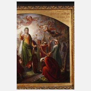 Prof. Carl Christian Vogel von Vogelstein, Divina Comedia