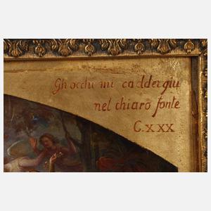 Prof. Carl Christian Vogel von Vogelstein, Divina Comedia