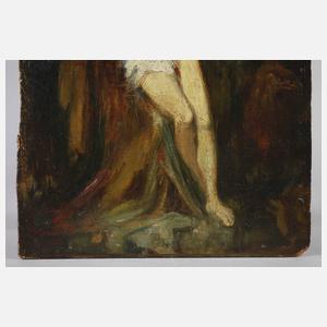 Gustave Moreau, attr., Studie zu "La fée aux griffons"