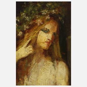 Gustave Moreau, attr., Studie zu "La fée aux griffons"