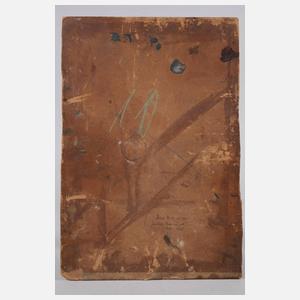 Gustave Moreau, attr., Studie zu "La fée aux griffons"