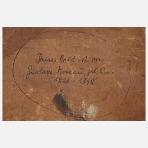 Gustave Moreau, attr., Studie zu "La fée aux griffons"