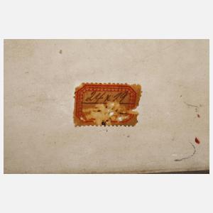 Meissen Bildplatte "Dianas Heimkehr von der Jagd"