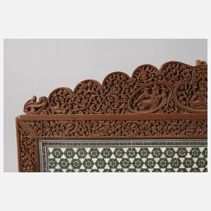 Rahmen mit indo-persischer Miniaturmalerei