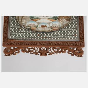 Rahmen mit indo-persischer Miniaturmalerei