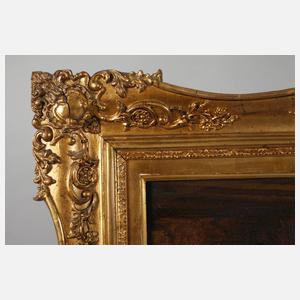 Friedrich Gauermann, attr., Im Schafstall