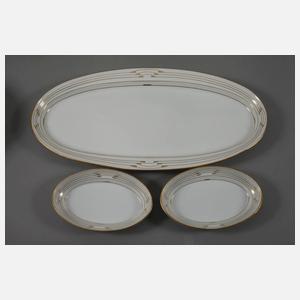 Meissen umfangreiches Speiseservice "Bügelmuster"