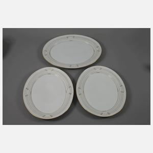 Meissen umfangreiches Speiseservice "Bügelmuster"