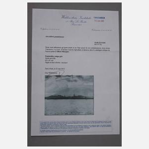 Albert Marquet, "Fontarabie, temps gris"