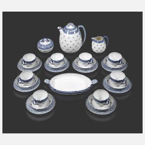 Meissen Kaffeeservice "Blaue Rispe"