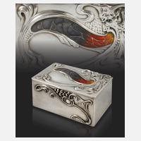 Große Silberschatulle Karl Fabergé111