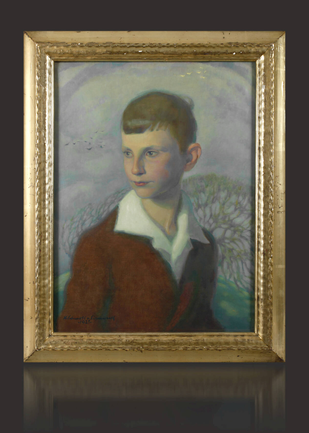 Karl Schmoll von Eisenwerth, "Bildnis Hans Eitel"