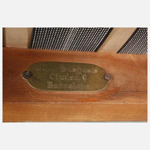 Sechs Sessel Antonio Gaudi & Juan Busquets