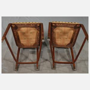 Paar Stühle Josef Hoffmann, Nr. 725