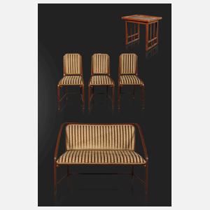 Sitzgruppe Josef Hoffmann Nr. 725