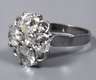 Damenring mit Diamanten von ca. 3,3 ct