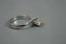 Solitärring mit Brillant von ca. 1,05 ct