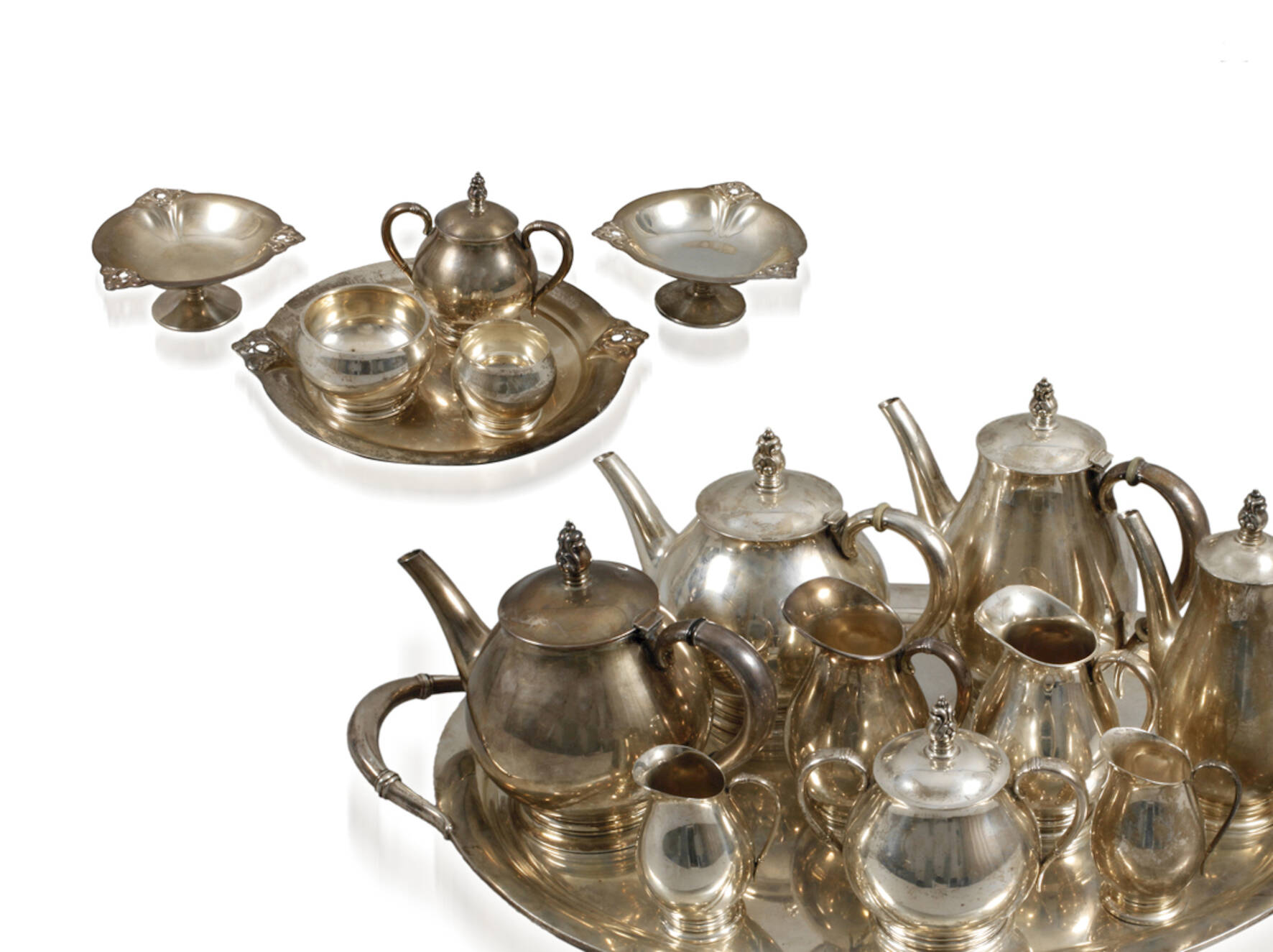 Großes Silberservice Royal Danish