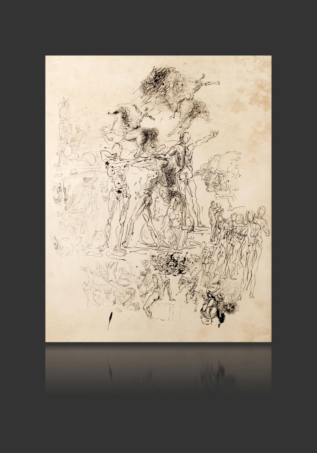 Salvador Dali, "Mysterium der assoziativen Natur"