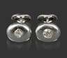 Wempe, Paar Manschettenknöpfe mit Diamanten