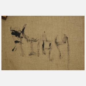 Karel Appel, attr., Abstrakte Figuration "Ralf"