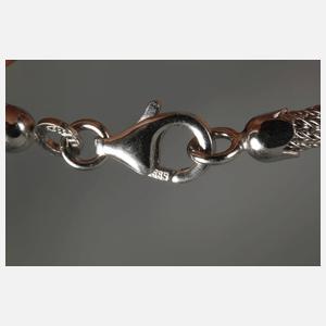 Feiner Smaragdanhänger mit Brillanten