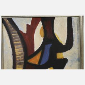 Prof. Jean-Michel Atlan, attr., Abstrakte Komposition