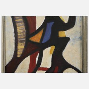 Prof. Jean-Michel Atlan, attr., Abstrakte Komposition