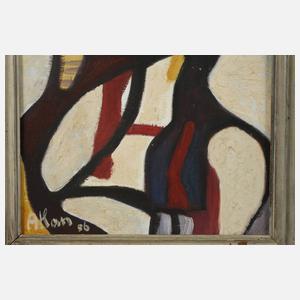 Prof. Jean-Michel Atlan, attr., Abstrakte Komposition