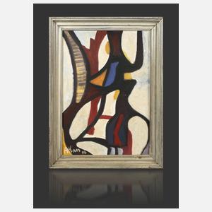 Prof. Jean-Michel Atlan, attr., Abstrakte Komposition