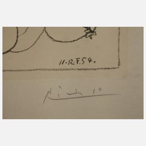 Pablo Picasso, Maler und Modell