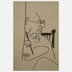 Pablo Picasso, Maler und Modell