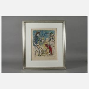Marc Chagall, ”Sur la Terre des Dieux: A la Femme, qu’est-il resté?"