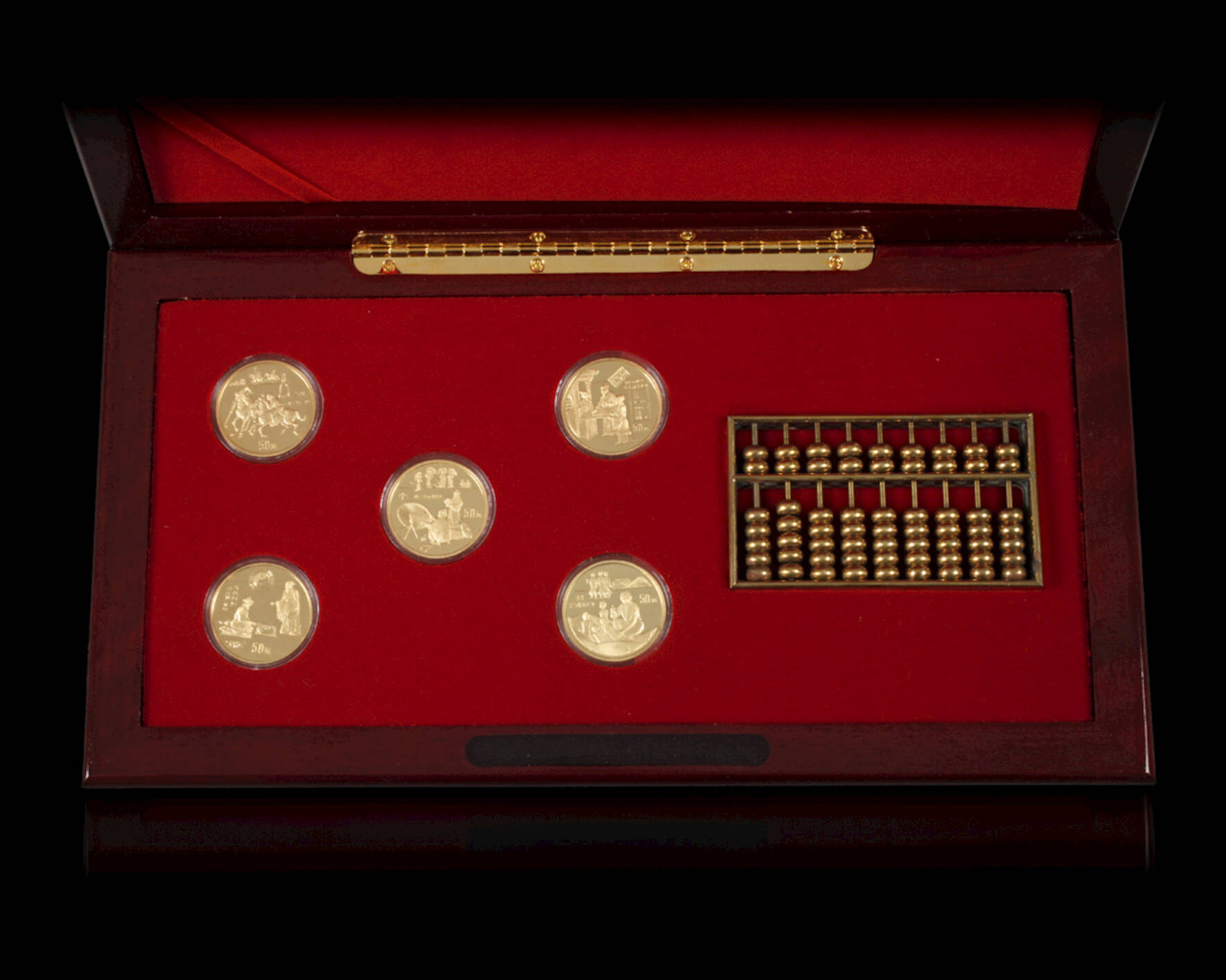 Gedenkmünzen China Gold